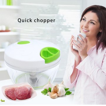 Portable Size High Speed Baby Kids Food Cutter Chopper Vegetable Fruit Meat Grinder Shredder Manual Slicers Kitchen Tool