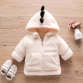 PatPat New Arrival Winter Baby Girl casual Coat & Jacket Warm Winter Hooded Cotton Fashion Long Sleeve Infant Clothing Outfits