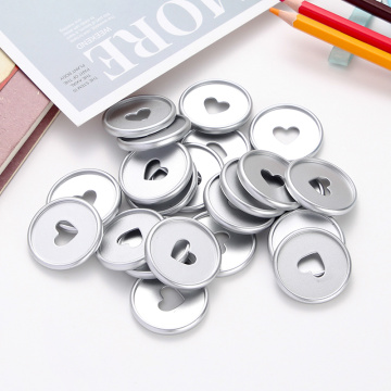 35MM Notepad Binding Buckle Heart Mushroom Hole Binder Ring DIY Planner Notebook Disc Clip Binding Ring Office School Supplies