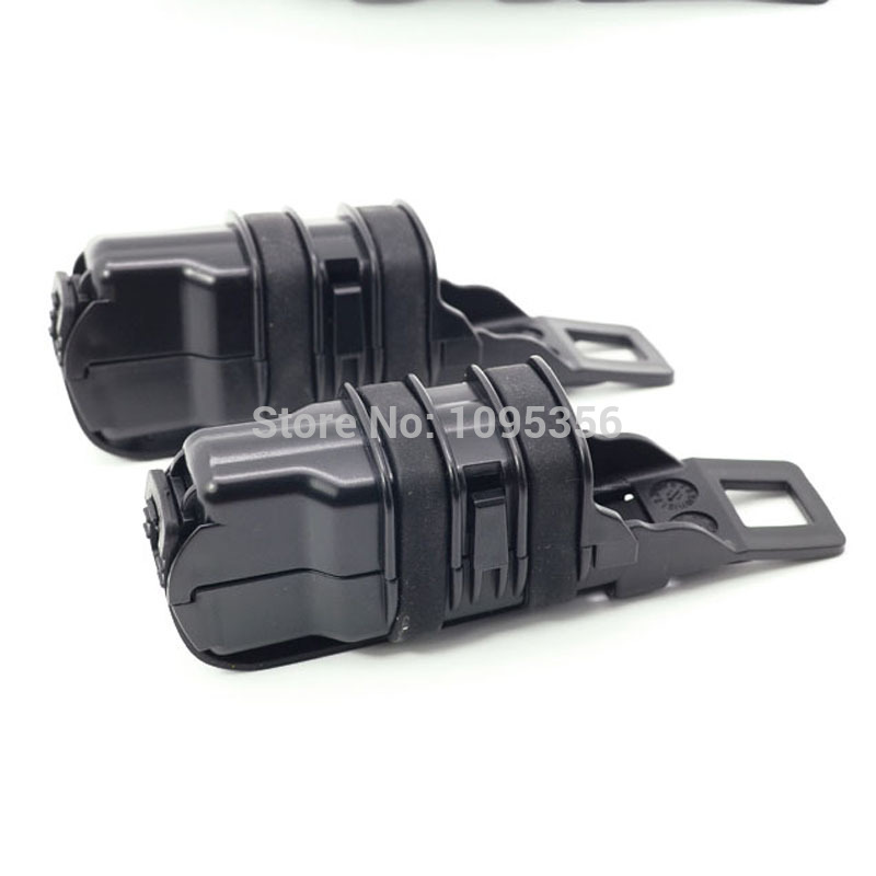 Black Heavy Duty Airsoft Fast Pistol Mag Magazine Attach Molle Pouch Holder Free Shipping