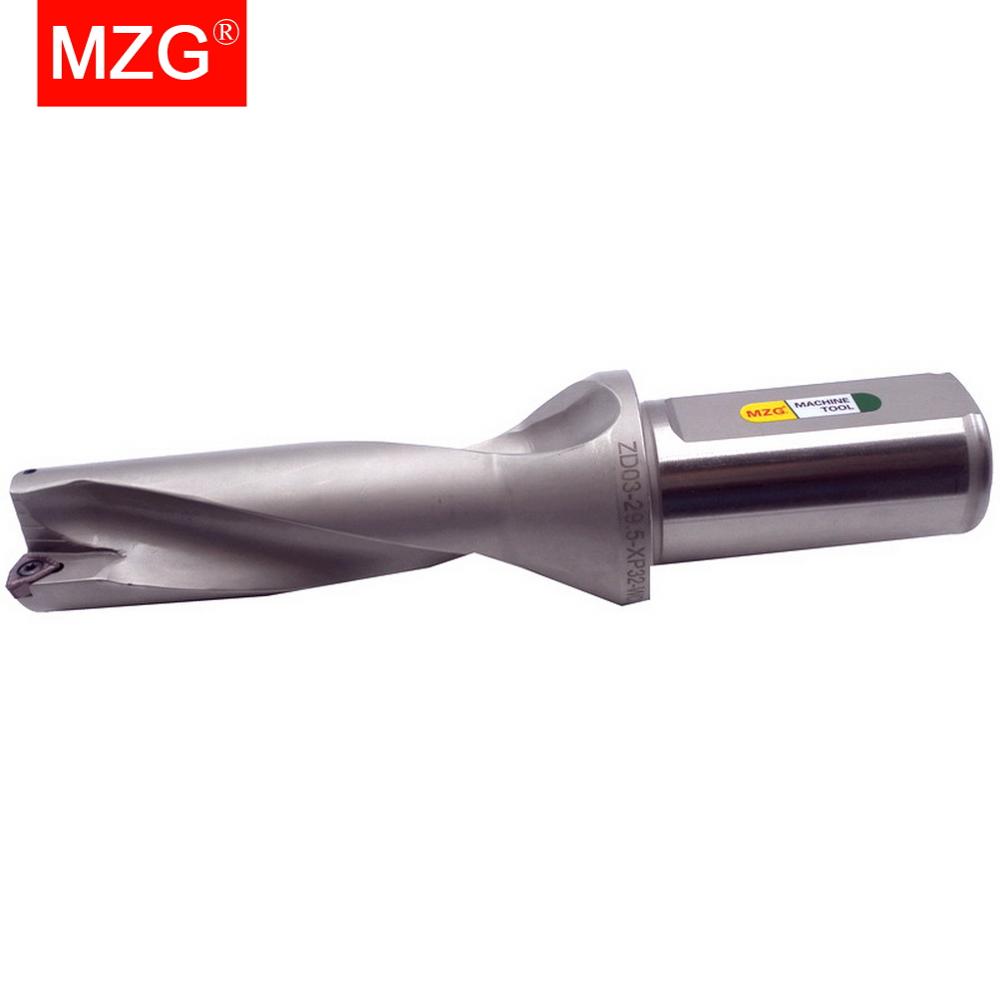 MZG D3 WC Carbide Inserts 20mm 21mm 22mm U Bits Hole Machining Center Abandon Metal Drilling Tools U Fast Drills