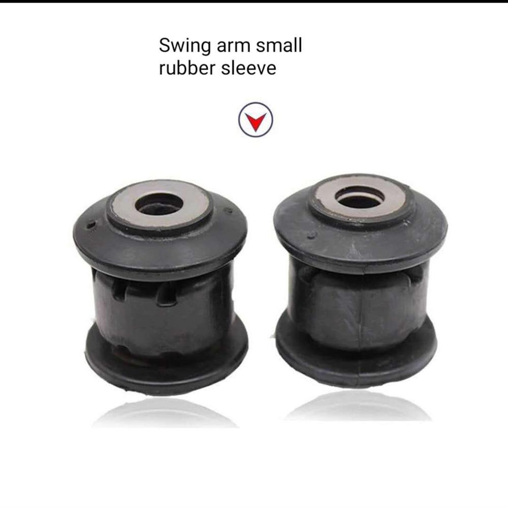 1 Pair Car Triangle Arm Bearing Rubber Bushings For Passat CC Tiguan Passat B6 Passat B7 3C0 199 231 A 3C0199231B