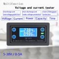 New DC5-38V Multifunction Voltmeter Ammeter Electronic Load Battery Monitor Tester Jy31 19 Dropship