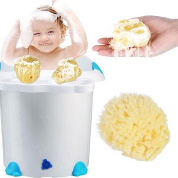 2.5inches Baby Kids Bath Brush Newborn Baby Bath Sponge Cleaning Tool Body Scrubber Brushes Baby Face Massage Shower Exfoli S3S6
