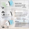 Wireless Wifi Repeater 300Mbps WiFi Signal Booster,2.4G Network with Integrated Antennas LAN Port
