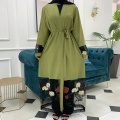 Eid Mubarak Kaftan Abaya Dubai Kimono Muslim Fashion Cardigan Islam Clothing Caftan Turkey Abayas For Women Robe Longue Femme