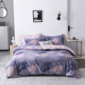 QianTing New Product 1pc 100%Polyester Pastoral Style Flowers Colorful Printed Duvet Cover