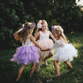 Summer Girl Dress White Scallop Girls Little Girls Princess Dress Tutu Fluffy 2 3 4 5 6 Years Children Casual Wear Kids Clothes