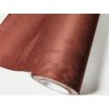 High Soft Alcantara Fabric Brown Car Wrap