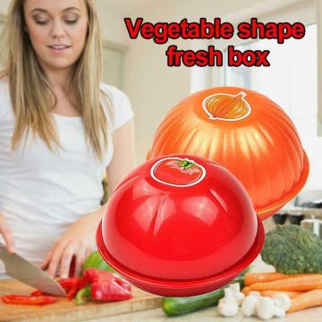Creative Kitchen Food Crisper Vegetable Containers Onion Tomatoes Fresh Storage Box Kitchen Tools
