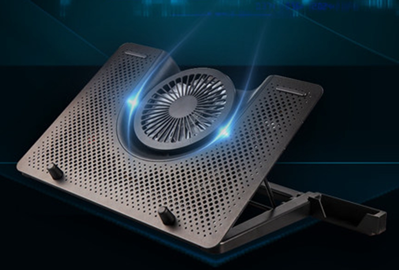 Gaming aluminum laptop cooling pad holder stand USB radiator fan cooler cold notebook PC accessories refrigerator plate