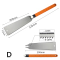 Hand Saw 3-edge Teeth Japanese Folding Wood Saw 65# Mn Steel For Wood Tenon Cutting Pruning Garden Woodworking Tools