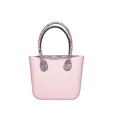 Women stylish stand up EVA plastic beach handbags