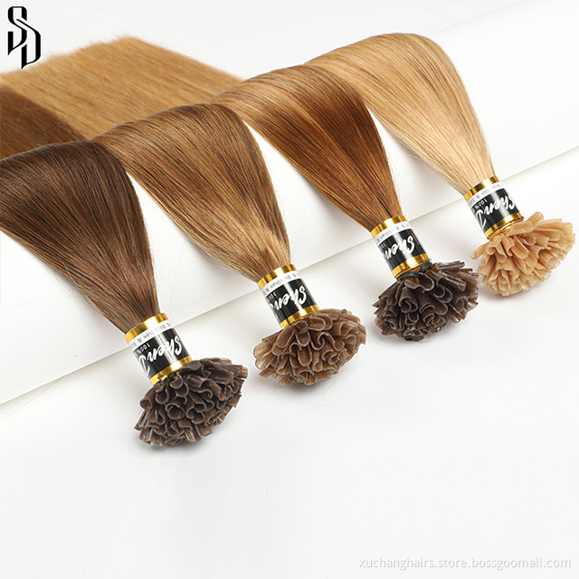 Premium Russian U-Tip Hair Extensions: Wholesale Elegance