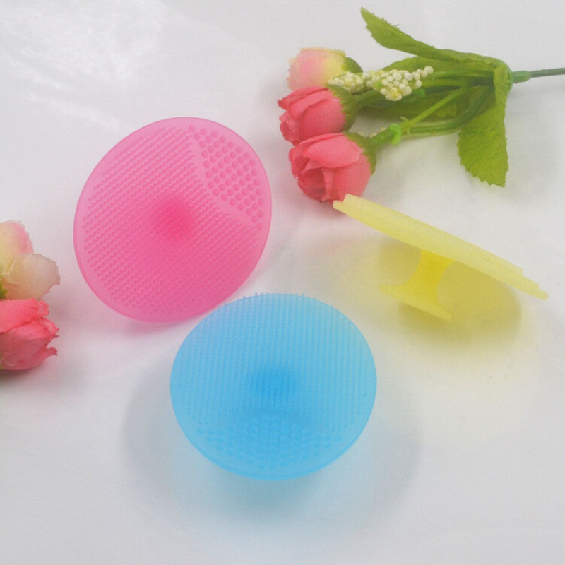 1Pcs Cleaning Pad Wash face Exfoliating Brush SPA Skin Scrub Cleanser Tool Feminine Hygiene Product for Health Care Supplies