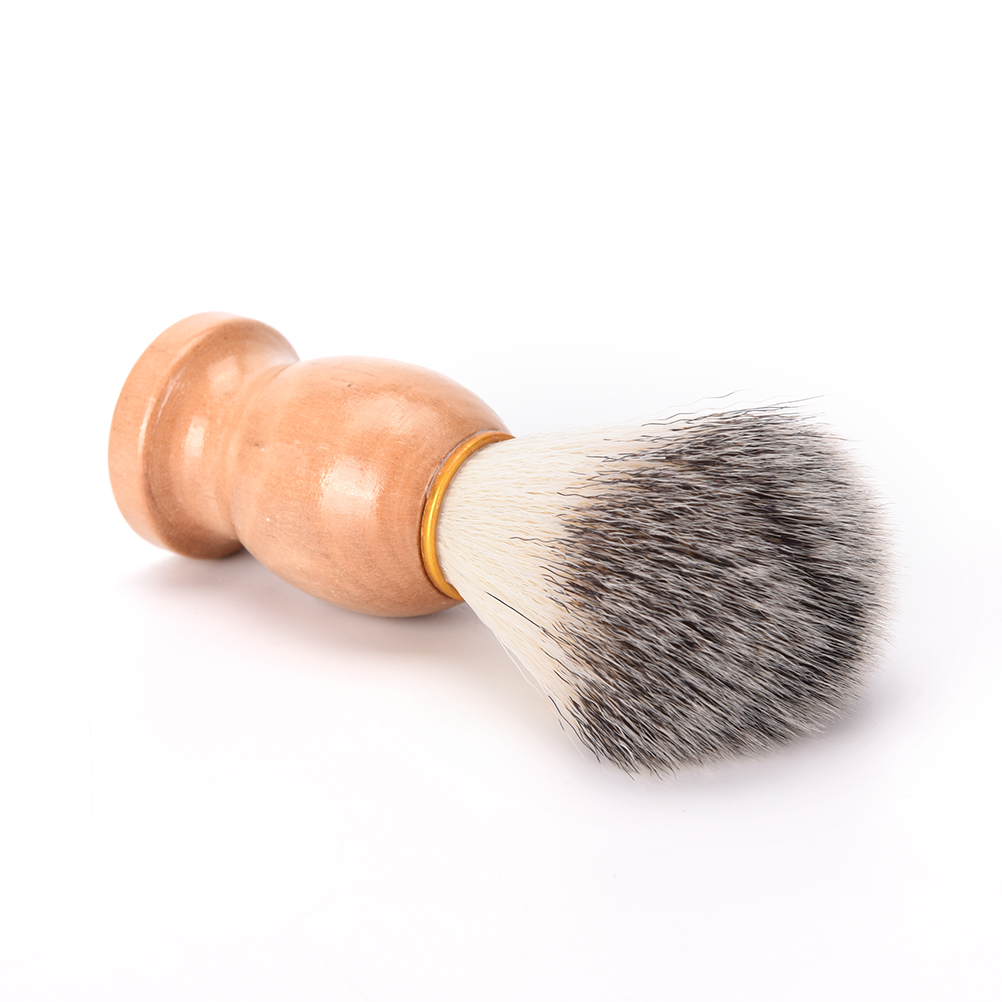 1Pc Pure Badger Hair Removal Beard Shaving Brush For Men Shave Tools Cosmetic Tool Shaving Brushes