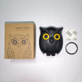 Night Wall Hanging Magnetic Owl Key Holder Magnets Hold Keychain Key Hanger Hook Hanging Key Will Open Eyes