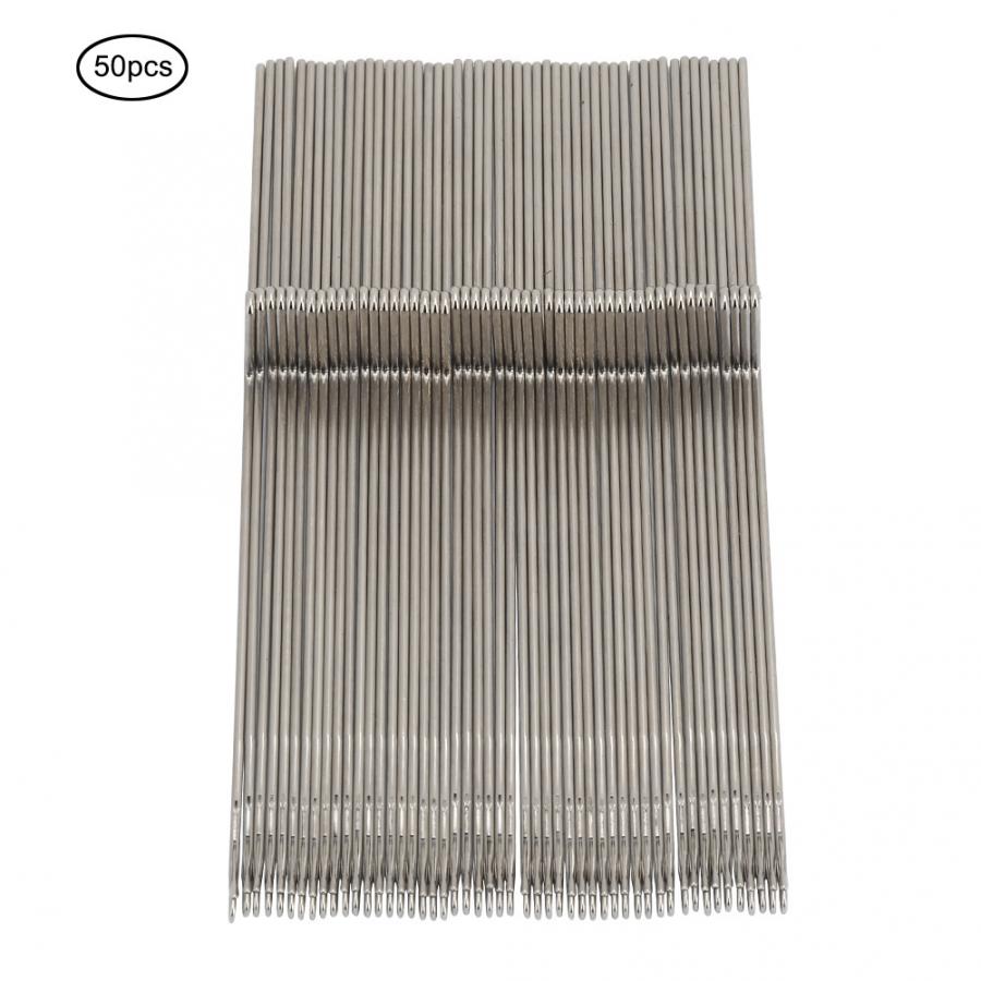 50Pcs Steel Knitting Machine Needles Weaving Tool Weaver Accessories Fit For KR830 KR838 KR850 Accessories