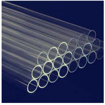 Quartz furance tube / OD*thickness*L=45*40mm*200mm / high-temperature / high purity clear quartz tube