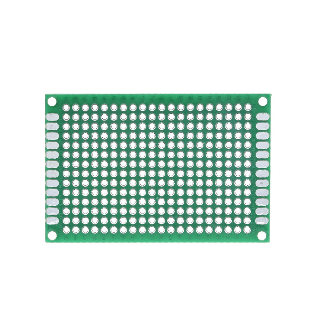 TZT 4x6cm Double Side Prototype PCB Universal Printed Circuit Board Green