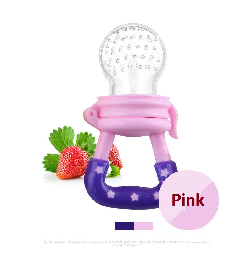 Baby Feeding Pacifier Silicone Baby Pacifier Infant Nipple Soother Toddler Kids Pacifier Feeder For Fruits Food Nibbler Feeder