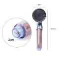 Handheld Shower Head Energy Beads Set Adjustable 3 Mode Water Saving Bath Shower Nozzle Filter Head Bathroom Accessories