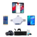 4In1 OTG USB Adapter For iPhone iPad IOS Android Type C USB 3.0 Micro USB All in 1 Card Reader Connect U Flash Drive Mouse PC