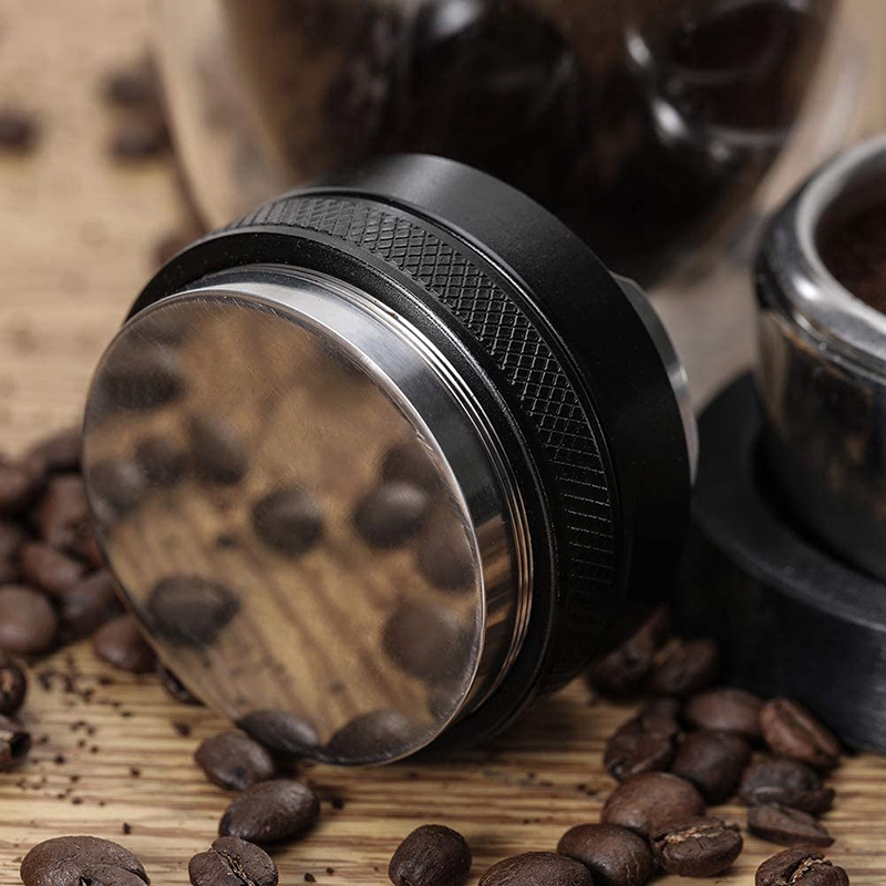 51mm Espresso Tamper & Distributor, Dual Head Coffee Leveler, Adjustable Depth-Professional Espresso Hand Tampers