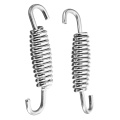 18Pcs Stainless Steel Spring Hook Motorcycle Exhaust Pipe Muffler Springs Hooks Motorcycle Exhaust System Accessories