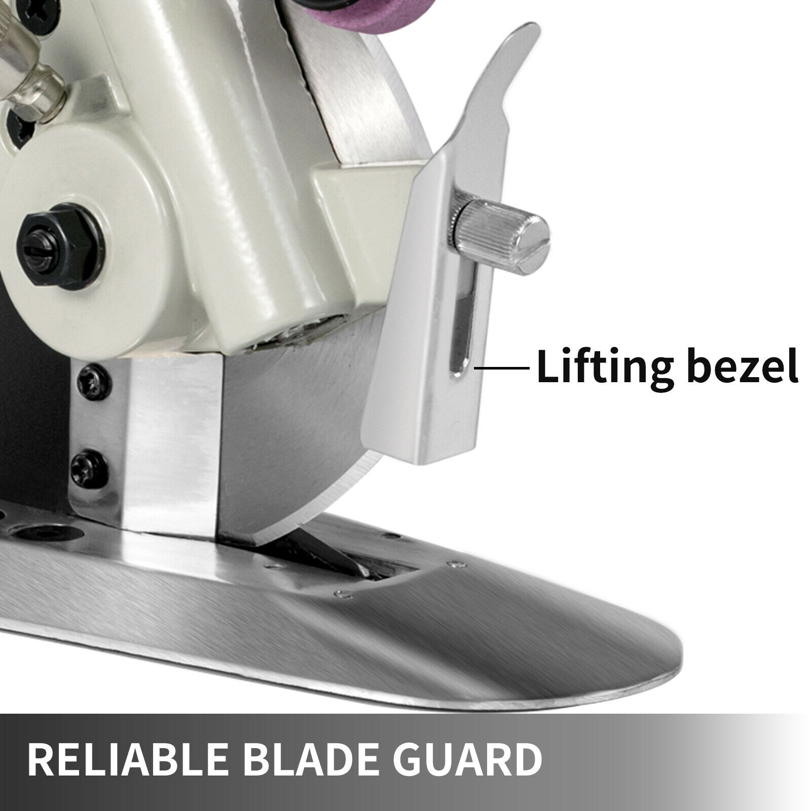 Blade Electric Cloth Textile Cutter 90mm Round Knife Fabric Cutting Machine Saw