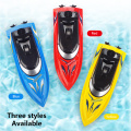2020 Hot RC Boat twin-motor high speed racing boat 2.4G twin-motor 10km/h Rc racing toys outdoor racing boat for kids Children