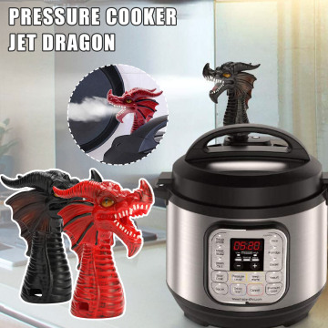 Fire-breathing Dragon Steam Release Accessory Steam Diverter for Pressure Cooker Kitchen Supplies Cookware Parts LBShipping
