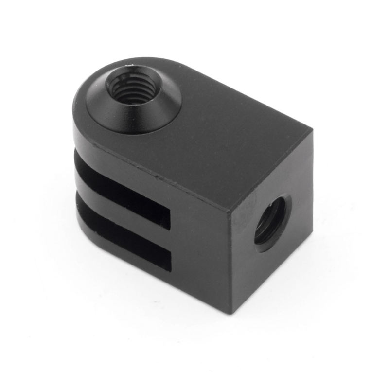 Cnc Aluminum Alloy Mini Tripod Mount Outdoor Sports Camera Base Adapter For All 1/4 Inch Screw Monopod Accessory