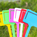 10pcs Garden Plant Labels Plastic Plant T-type Tags Markers Nursery Pots Garden Decoration Seedling Tray Mark Tools K10