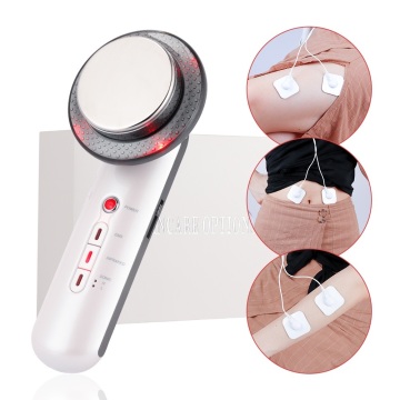 3 in 1 Ultrasonic Body Slimming Machine For Facial Lifting Weight Loss Ultrasound Infrared Skin Therapy Fat Burner Beauty Device