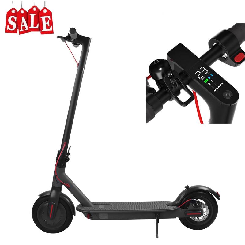 No Tax ! In Stock EU/UK/US Warehouse Electric Scooter With 8.5inch Wheel Bicycle Scooter 7.8Ah 250W With App Free Shipping LWT