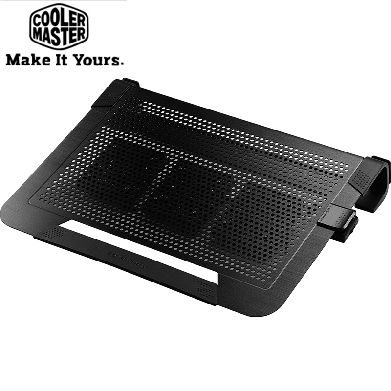 Cooler Master U3 plus Non-slip Gaming Laptop Cooling Pad with 3 80mm Moveable silent fan Notebook Cooler Base For Laptop 9-19''