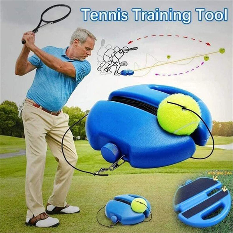 Tennis Trainer Rebound Ball with String Baseboard Self Study Tennis Dampener Training Tool Exercise Equipment