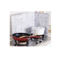 Kitchen Cooking Frying Pan Oil Splash Screen Cover Anti Splatter Shield Guard Anti-oil Baffle Kitchen Cookware Parts