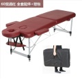 air express delivery aluminium alloy Foldable Massage Bed Portable Lightweight Therapy Table Memory Foam Padding Leather Cover