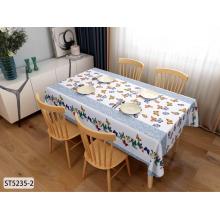 Modern design banquet arrangement PU leather tablecloth