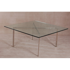 Tempered glass top Barcelona Coffee Table