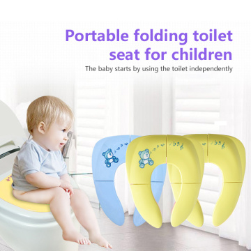 Baby Travel Folding Potty Seat Anti-slip Toddler Portable Toilet Mat Training Seat Child Urinal Cushion Children Pot Chair Pad