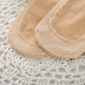 10Pairs High Quality Women Socks Velvet Silk Spring Summer Socks Breathable Soft Cotton Bottom Wicking Slip-resistant Short Sock