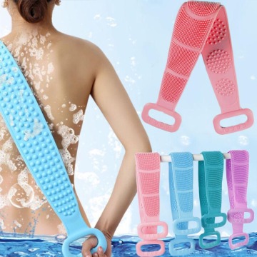 Wonderlife Bath Back Scrub Silicone Deep Cleaning Bath Shower Magic Brushes Bath Towels Body Brush