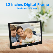 VODOOL 12 inch HD Digital Photo Frame 1280 x 800 Touch Screen Smart Photo Frame Multi-Media Music Video Player Picture Holder