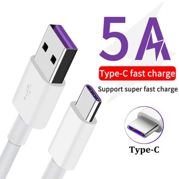 Type C Cable 5A USB Type c Charging Cable For Samsung S10 Note 10 S20 Plus S9 Huawei P 30 Mate 30 Pro Honor 10 Cabo Tipo C Wire