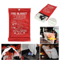 ZK40 1M x 1M Sealed Fire Blanket Home Safety Fighting Fire Extinguishers Tent Boat Emergency Survival Fire Shelter Safety Cover