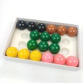 Jassinry 2pcs single ball 52.5mm Resin Snooker Balls colorful Pool snooker Table balls Billiards Accessories