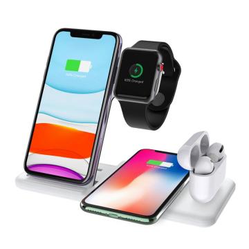 Wireless Charger Mutifunctional Wireless Charger 4 In 1 Charger For iPhone Samsung Airpods Apple Watch Fast Wireless Charger
